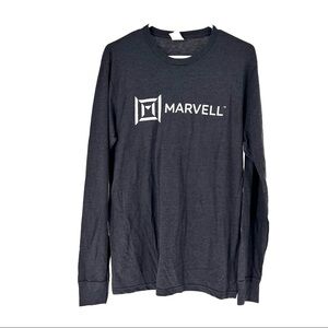 Allmade Unisex Long Sleeve Marvell Graphic T-shirt - M